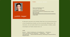 Desktop Screenshot of judith-rieger.de